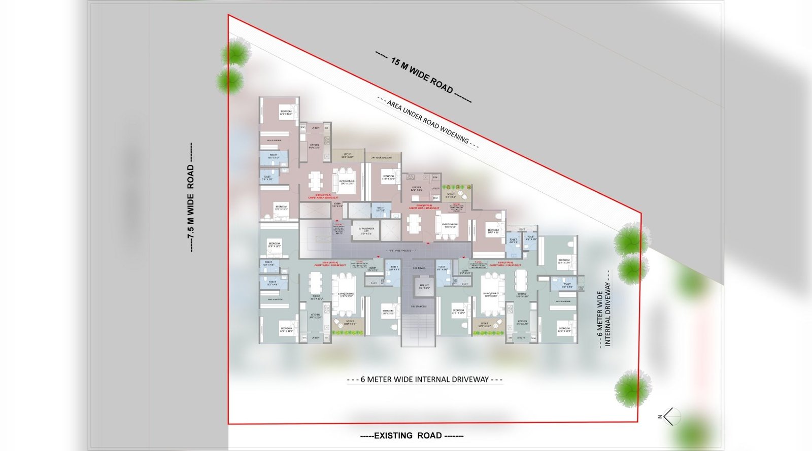 Greenest-Riviera-Vista-Typical-Floor-Plan